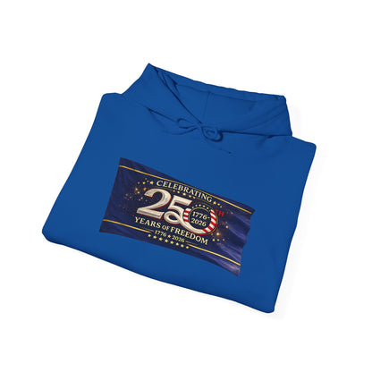 25th Anniversary Emblem Hoodie | Celebration Years Logo Sweatshirt