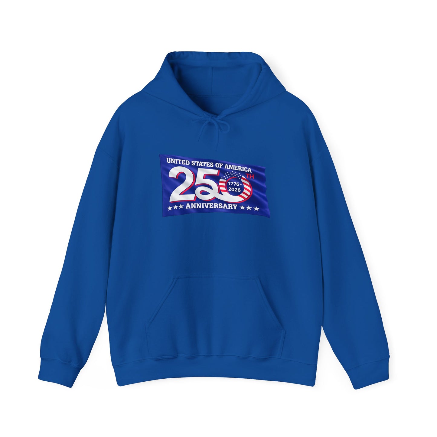 25th Anniversary USA Flag Wave Hoodie | Anniversary Hoodie, Patriotic Sweatshirt