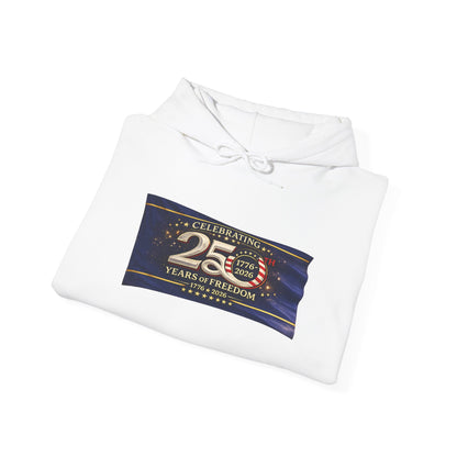 25th Anniversary Emblem Hoodie | Celebration Years Logo Sweatshirt