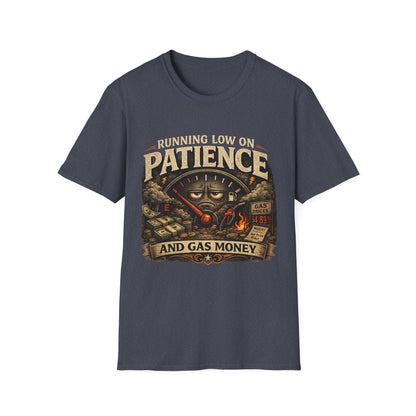 Running Low On Patience Unisex Gildan 6400 shirt