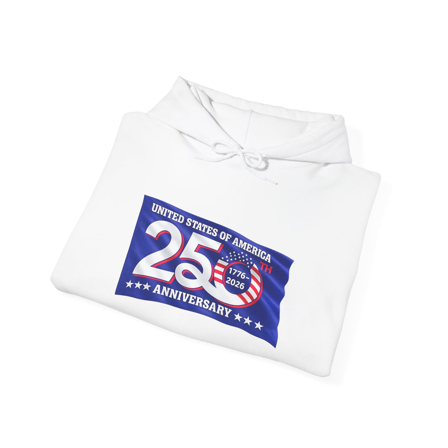 25th Anniversary USA Flag Wave Hoodie | Anniversary Hoodie, Patriotic Sweatshirt