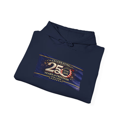 25th Anniversary Emblem Hoodie | Celebration Years Logo Sweatshirt