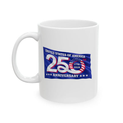 United States of America 250 Anniversary Mug | USA Ceramic Mug