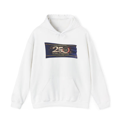 25th Anniversary Emblem Hoodie | Celebration Years Logo Sweatshirt