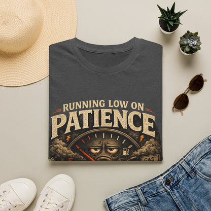 Running Low On Patience Unisex Gildan 6400 shirt