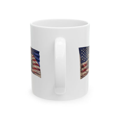 250 Years of Liberty  Ceramic Coffee Mug | America 250 Anniversary  1776-2026, Patriotic