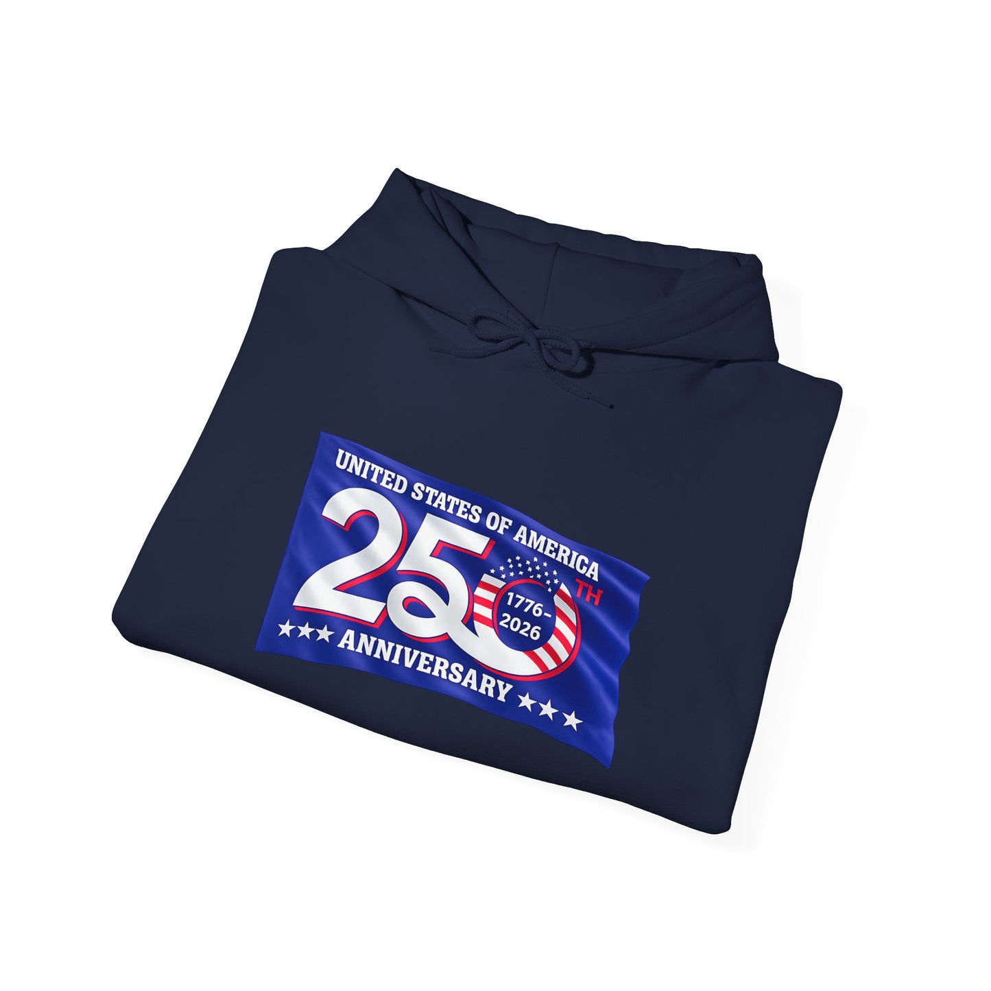 25th Anniversary USA Flag Wave Hoodie | Anniversary Hoodie, Patriotic Sweatshirt
