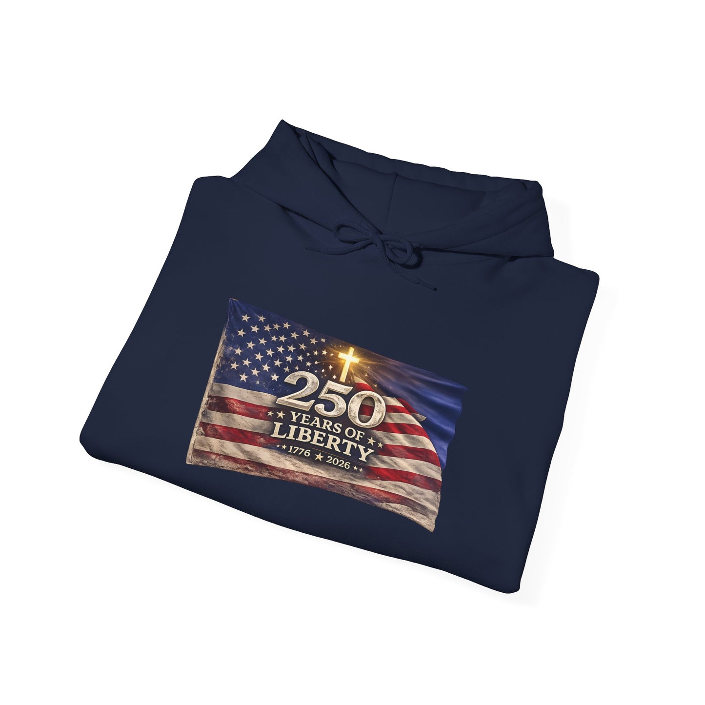 250 Years of Liberty flag design Hoodie | American flag graphic sweatshirt