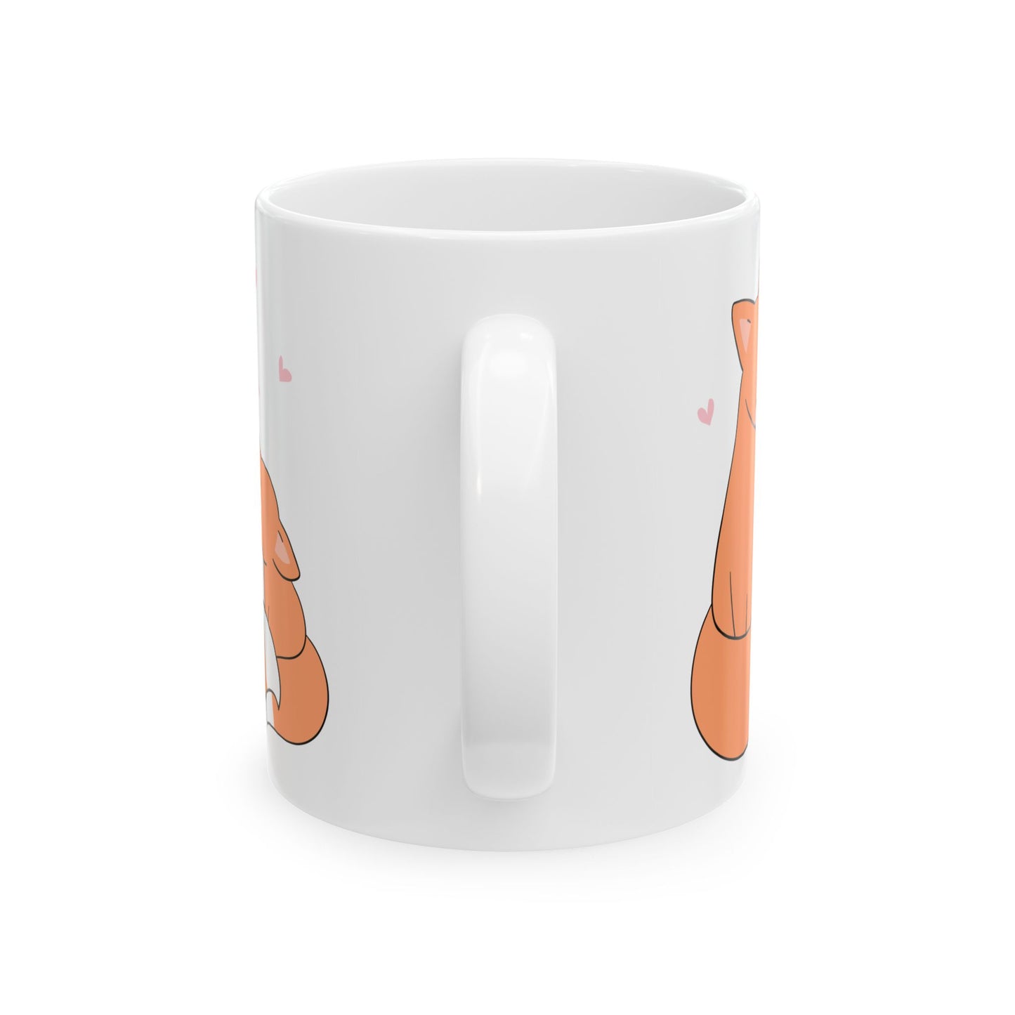 Foxy Mama Cute Fox Mom Ceramic Coffee Mug | 11oz