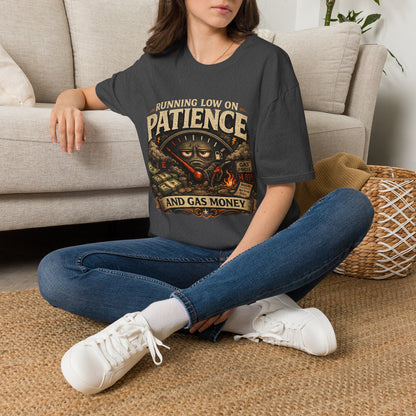 Running Low On Patience Unisex Gildan 6400 shirt