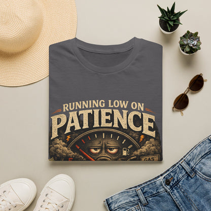 Running Low On Patience Unisex Gildan 6400 shirt