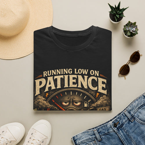 Running Low On Patience Unisex Gildan 6400 shirt