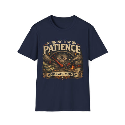 Running Low On Patience Unisex Gildan 6400 shirt