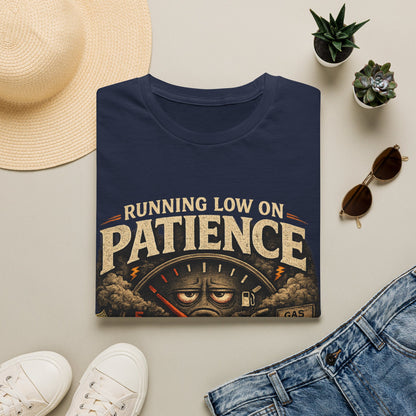 Running Low On Patience Unisex Gildan 6400 shirt