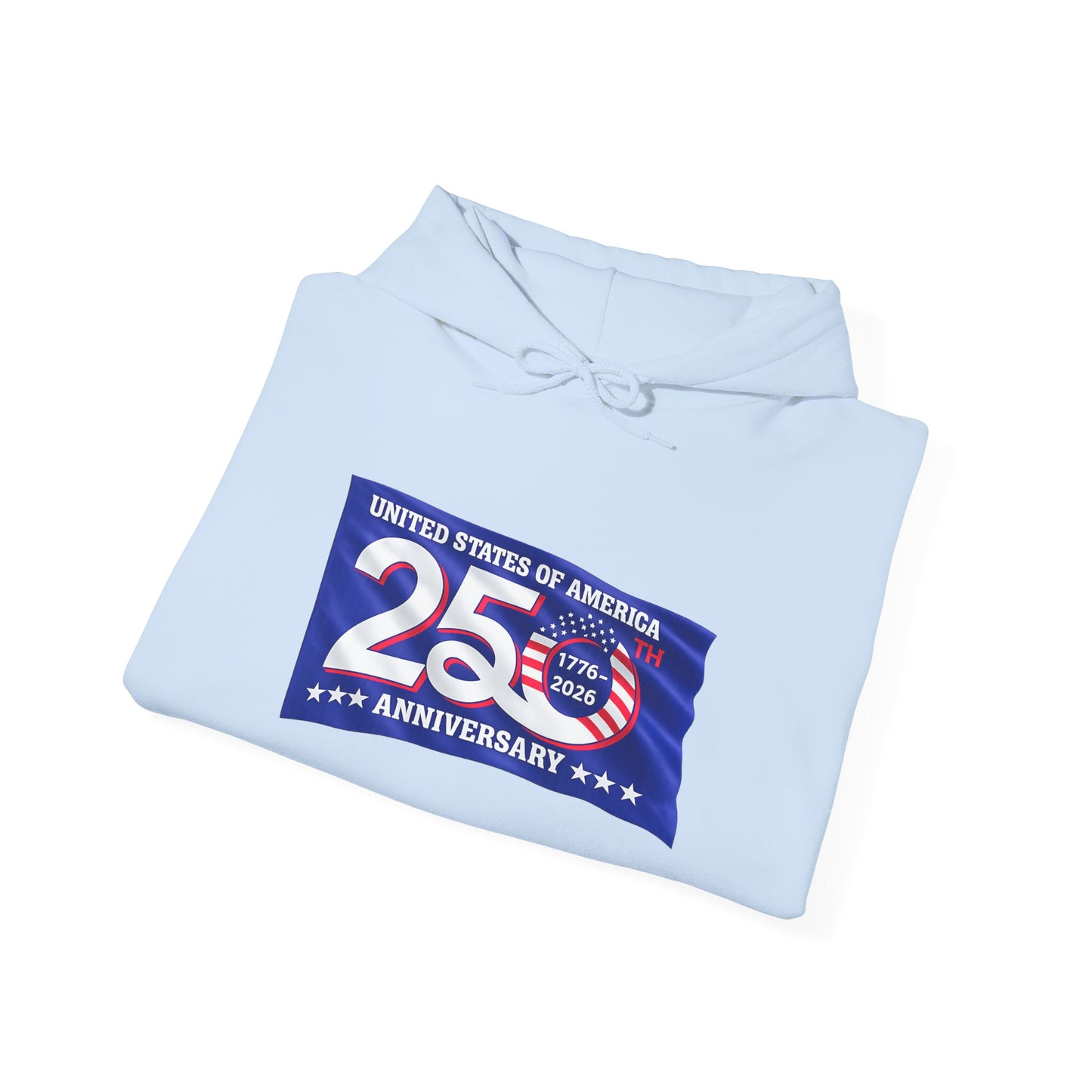 25th Anniversary USA Flag Wave Hoodie | Anniversary Hoodie, Patriotic Sweatshirt