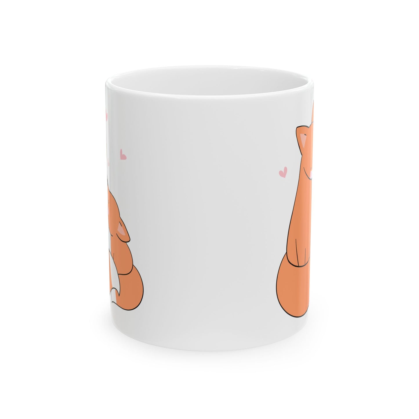 Foxy Mama Cute Fox Mom Ceramic Coffee Mug | 11oz